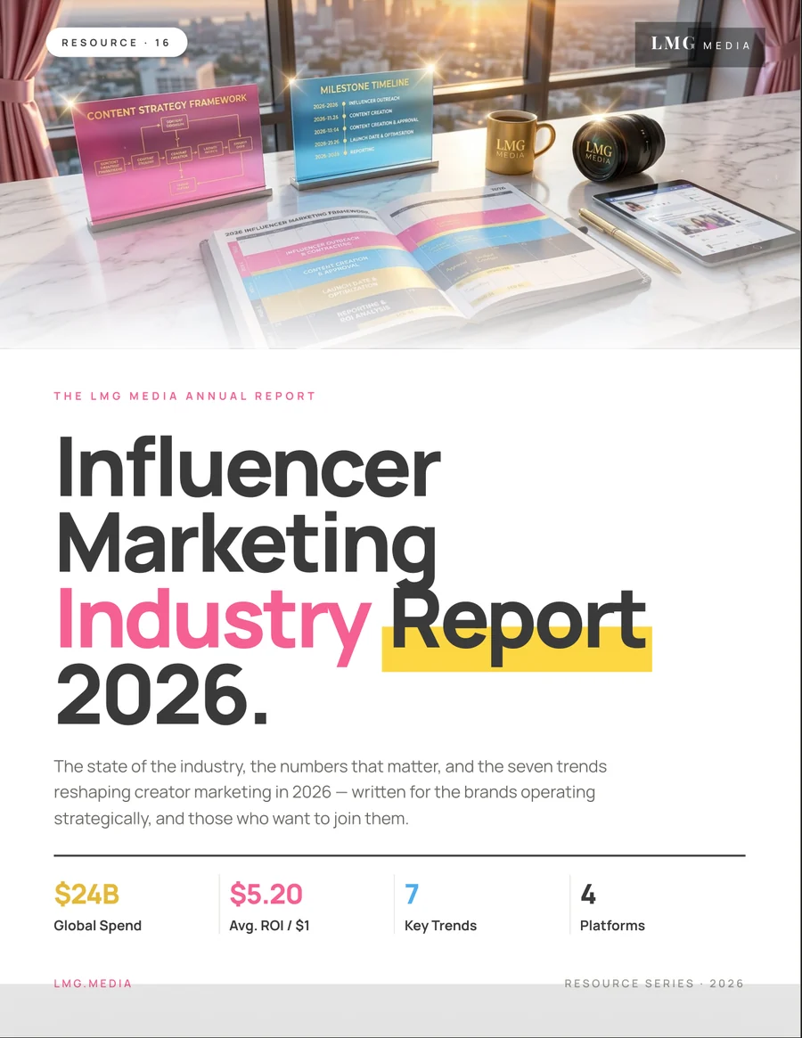 The LMG Media Influencer Marketing Industry Report 2026