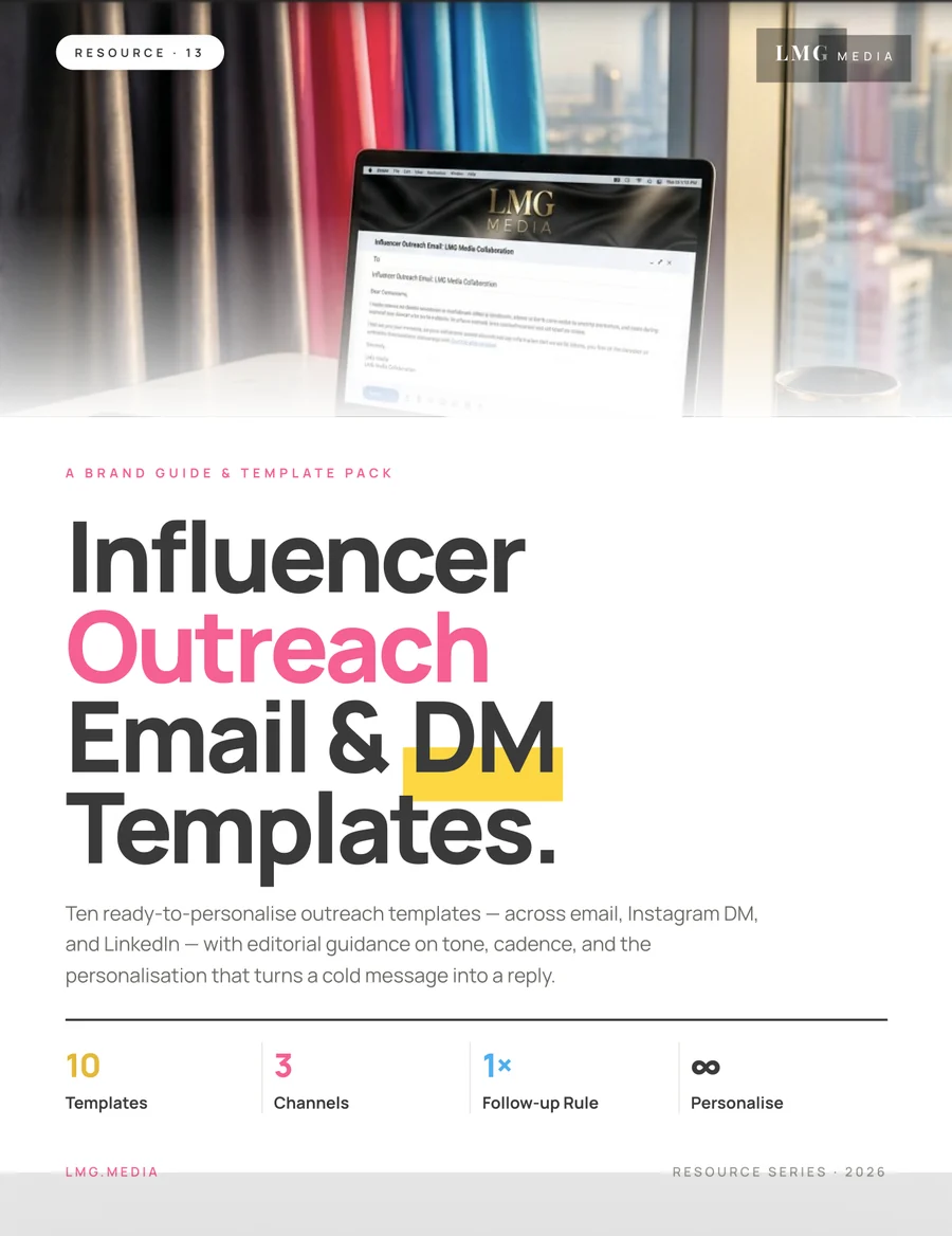 Influencer Outreach Email & DM Templates