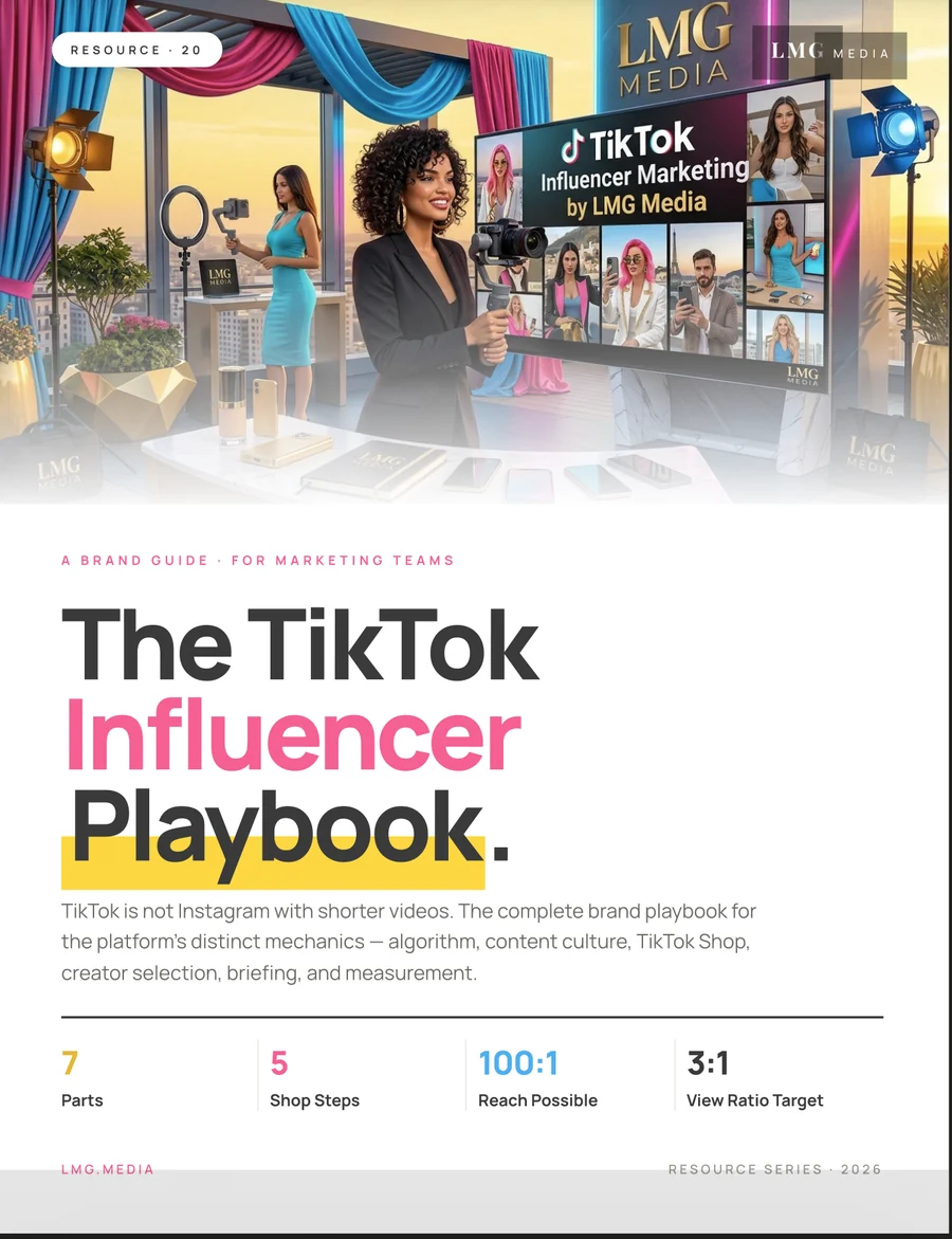 TikTok Influencer Marketing Playbook for Brands 2026