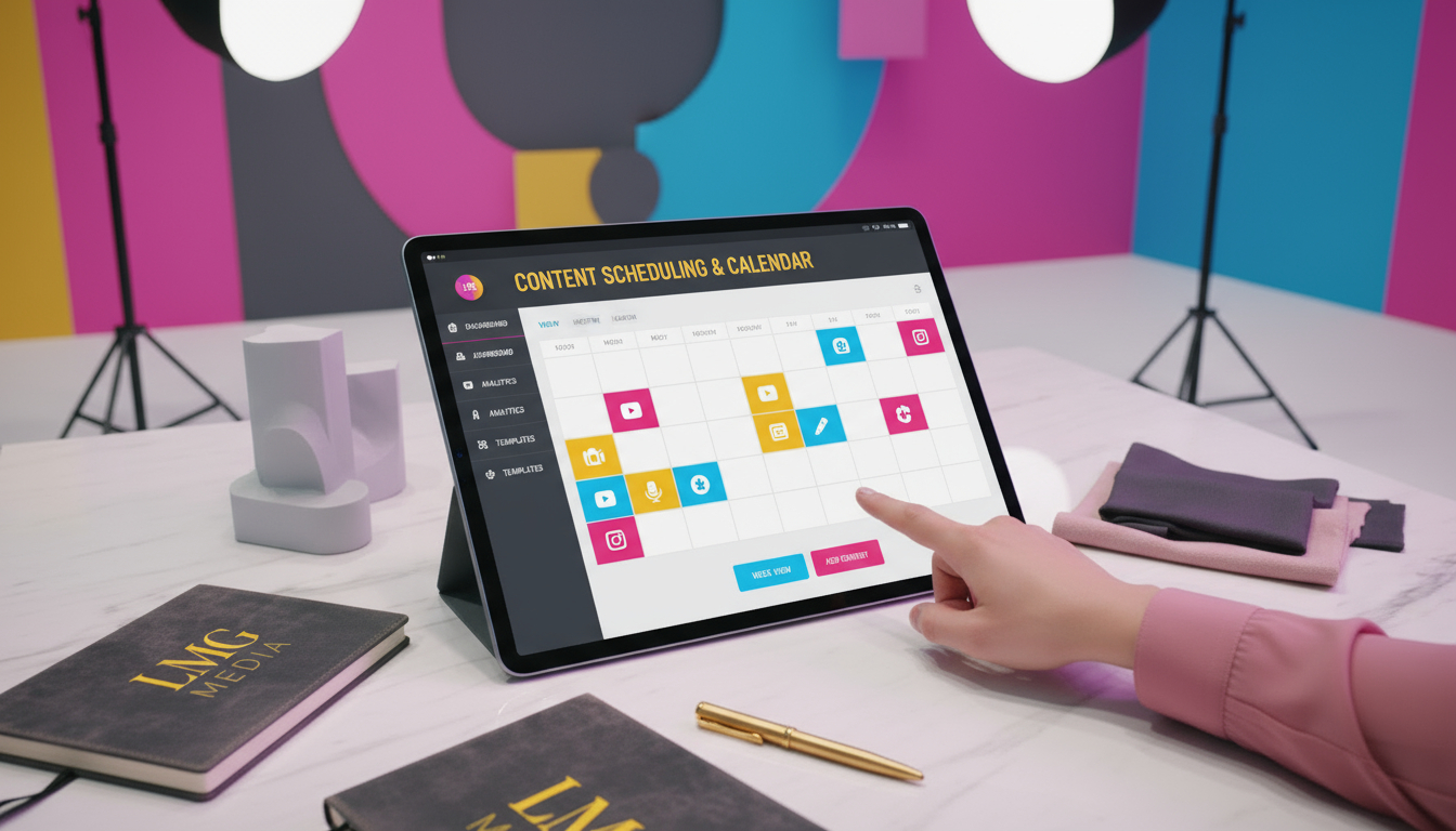Content Scheduling & Calendar Template