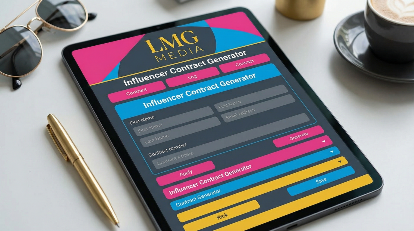 Introducing the Influencer Contract Generator: Build Professional Agreements in Minutes
